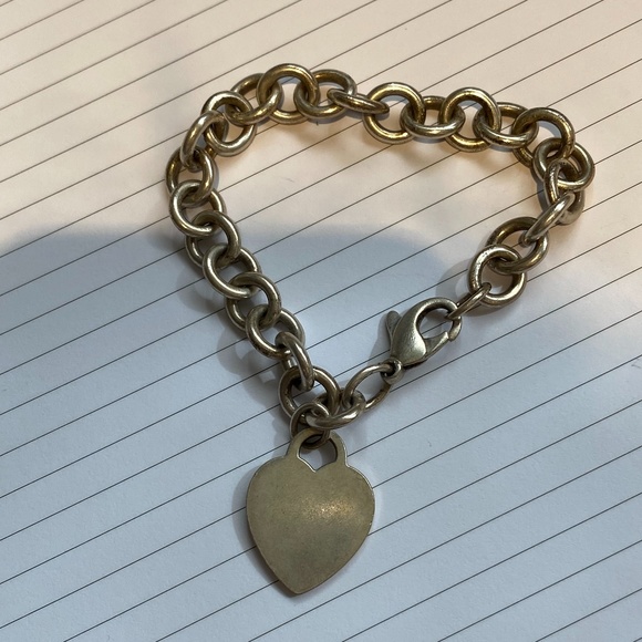 Tiffany & Co Heart Charm Bracelet - Picture 4 of 7